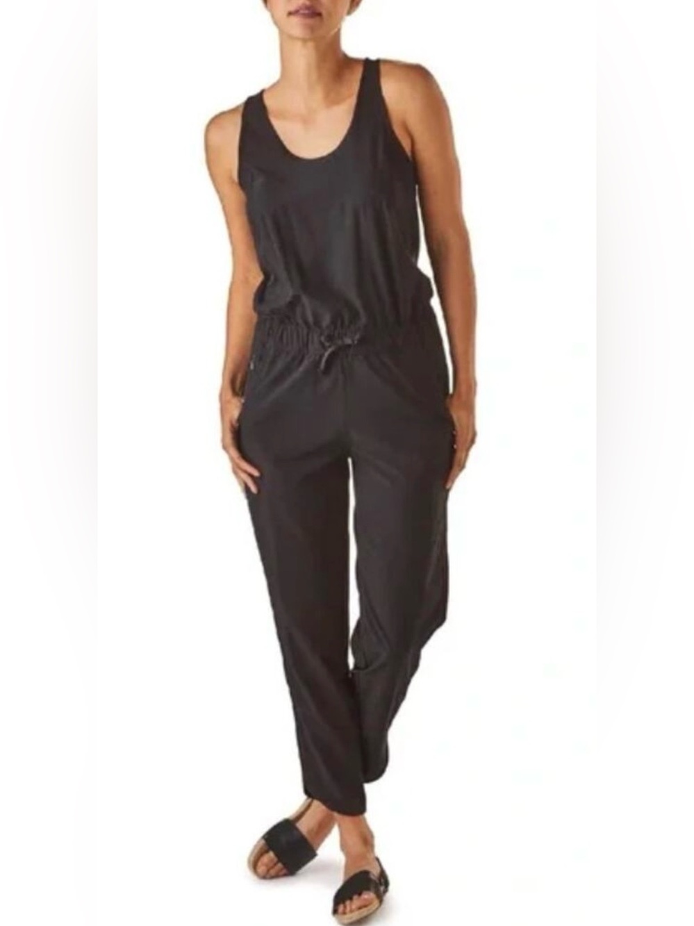 Patagonia Fleetwith Black Romper SZ Med
